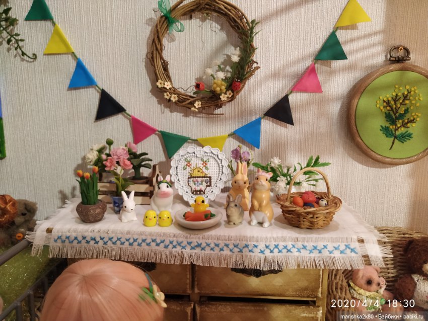 Мой весенний уголок — Домашние коллекции кукол: фото собраний