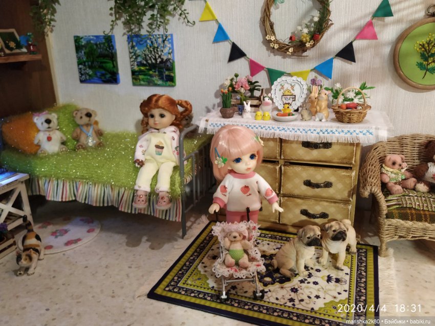 Мой весенний уголок — Домашние коллекции кукол: фото собраний
