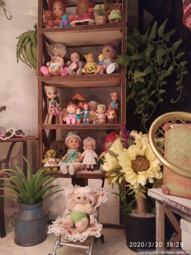 Мой весенний уголок — Домашние коллекции кукол: фото собраний (фото 3)