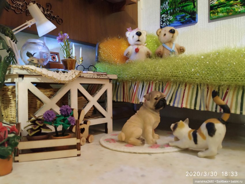 Мой весенний уголок — Домашние коллекции кукол: фото собраний
