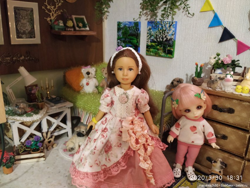 Мой весенний уголок — Домашние коллекции кукол: фото собраний