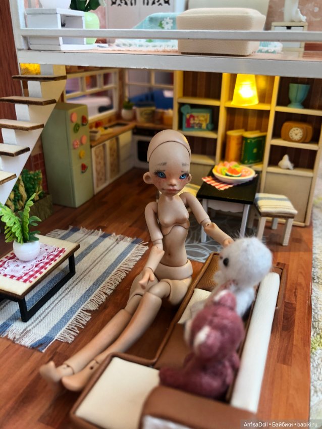 Дом хотят все — Авторские шарнирные куклы своими руками: лепка (фото 9)