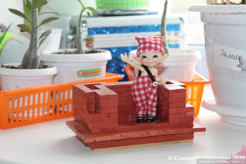 БОЛЬШАЯ СТРОЙКА "КАМИН" — Фотоистории с куклами BJD (БЖД): сериалы (фото 4)