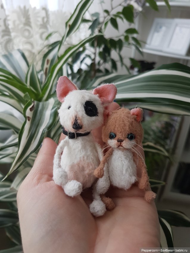 Буль и Мурь приехали — Авторские игрушки из разных материалов: синельная проволока (фото 3)