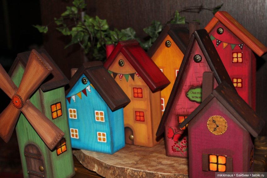 Что ещё делать в карантине? Деревянные домики (фото 4)