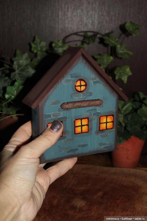 Что ещё делать в карантине? Деревянные домики (фото 8)
