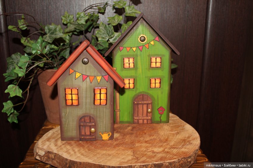 Что ещё делать в карантине? Деревянные домики (фото 9)