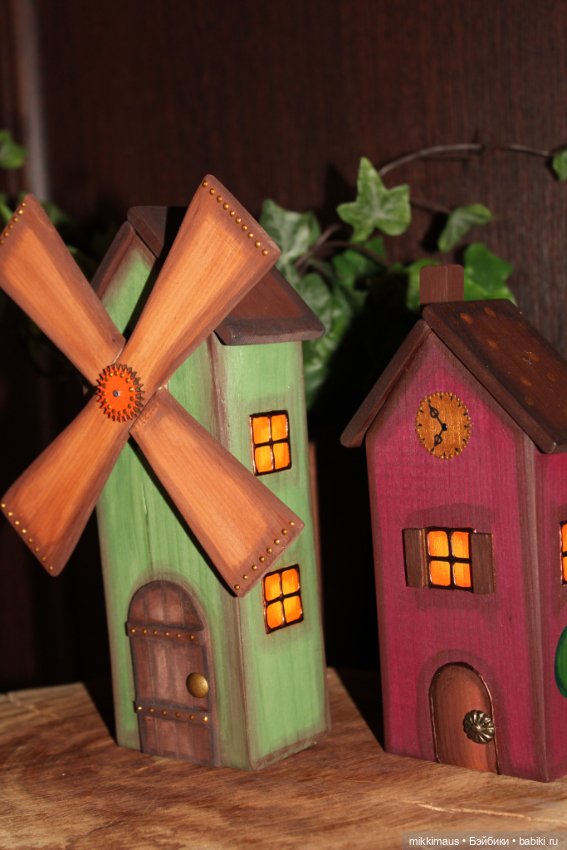 Что ещё делать в карантине? Деревянные домики (фото 5)