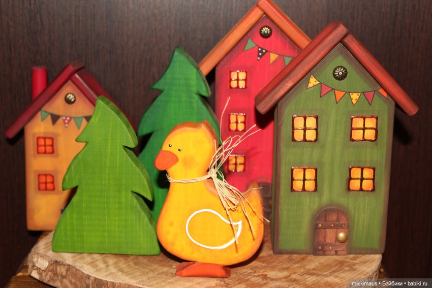 Что ещё делать в карантине? Деревянные домики