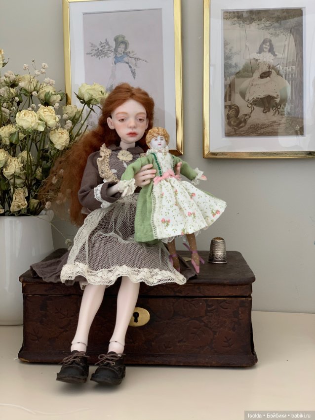 Играем в старину с Ptichka art dolls