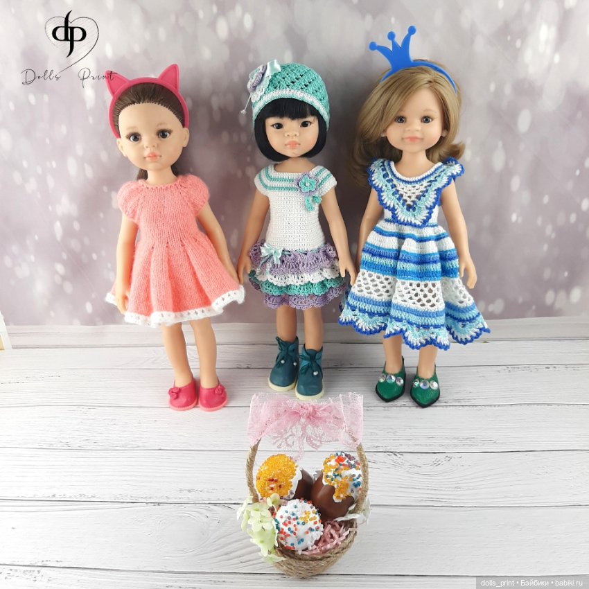 МК: Пасхальная корзинка — Как сделать аксессуары для кукол: сумки (фото 10)