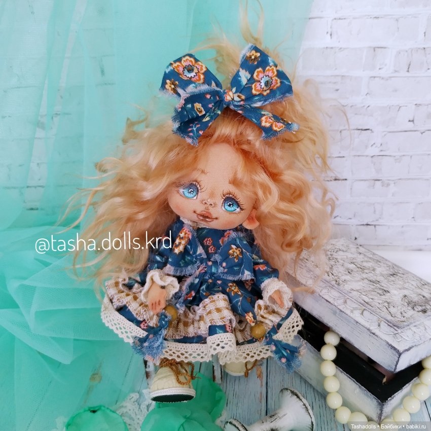 Красота спасет мир — Авторские текстильные куклы: Вальдорфские (фото 5)