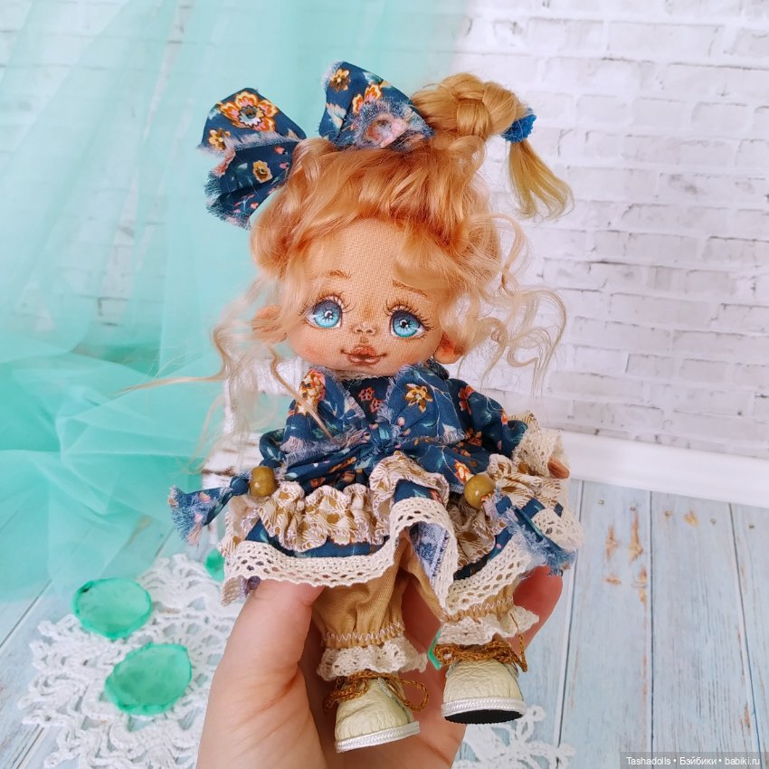 Красота спасет мир — Авторские текстильные куклы: Вальдорфские (фото 8)
