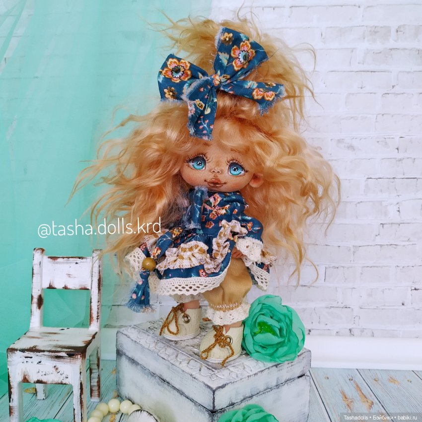Красота спасет мир — Авторские текстильные куклы: Вальдорфские (фото 6)