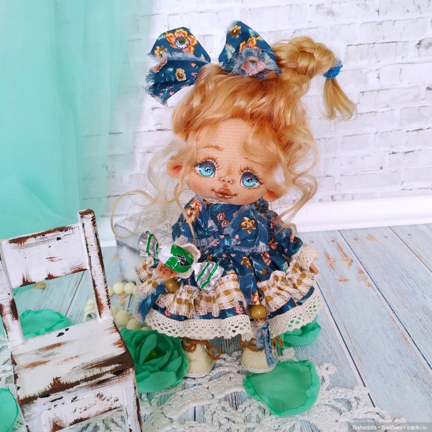 Красота спасет мир — Авторские текстильные куклы: Вальдорфские (фото 9)