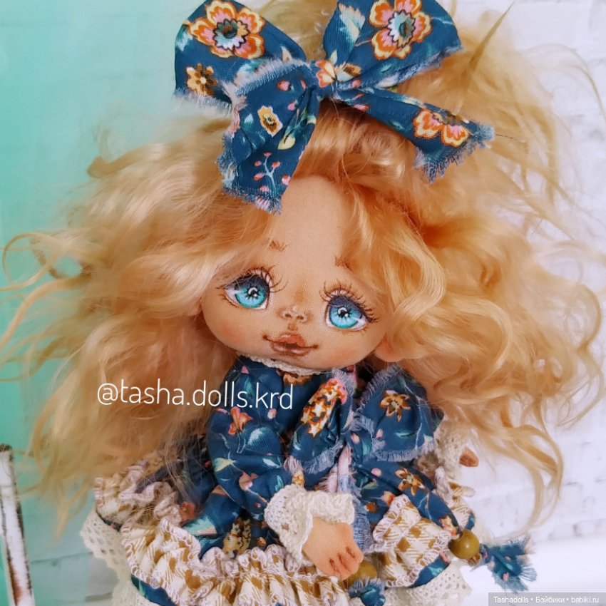 Красота спасет мир — Авторские текстильные куклы: Вальдорфские (фото 3)