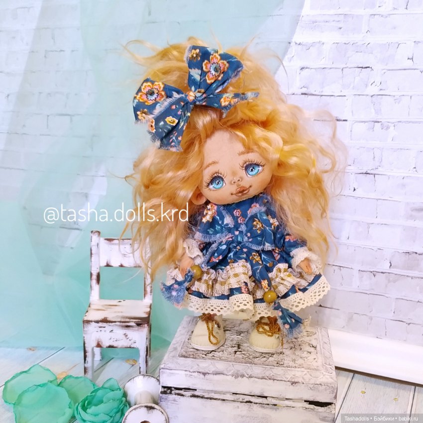Красота спасет мир — Авторские текстильные куклы: Вальдорфские (фото 2)