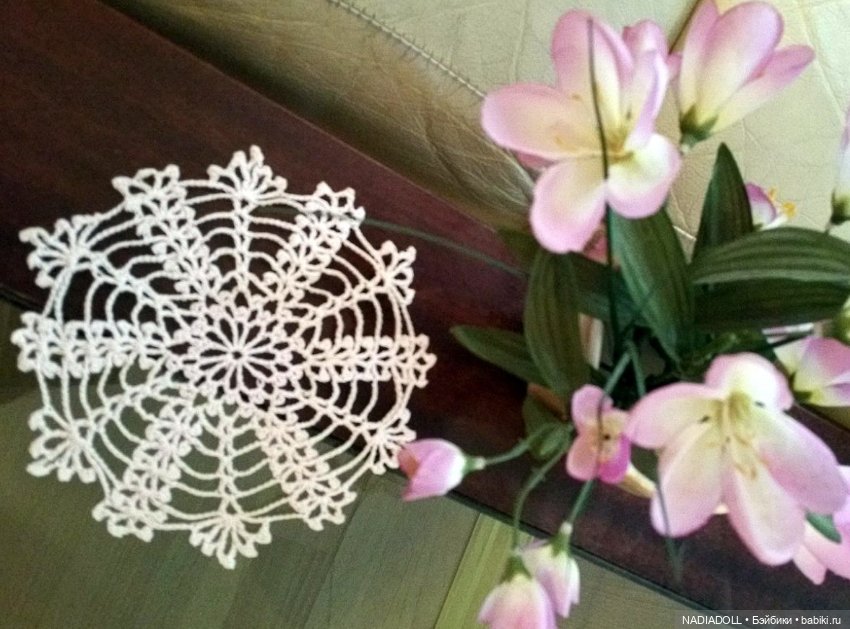 Салфетки крючком — Наши хобби и творчество: вышивка