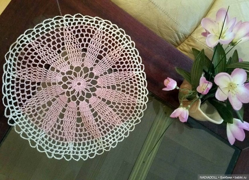 Салфетки крючком — Наши хобби и творчество: вышивка