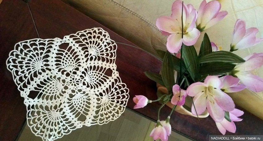 Салфетки крючком — Наши хобби и творчество: вышивка (фото 10)