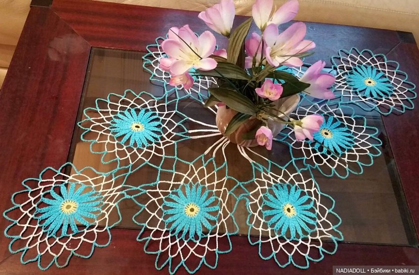 Салфетки крючком — Наши хобби и творчество: вышивка