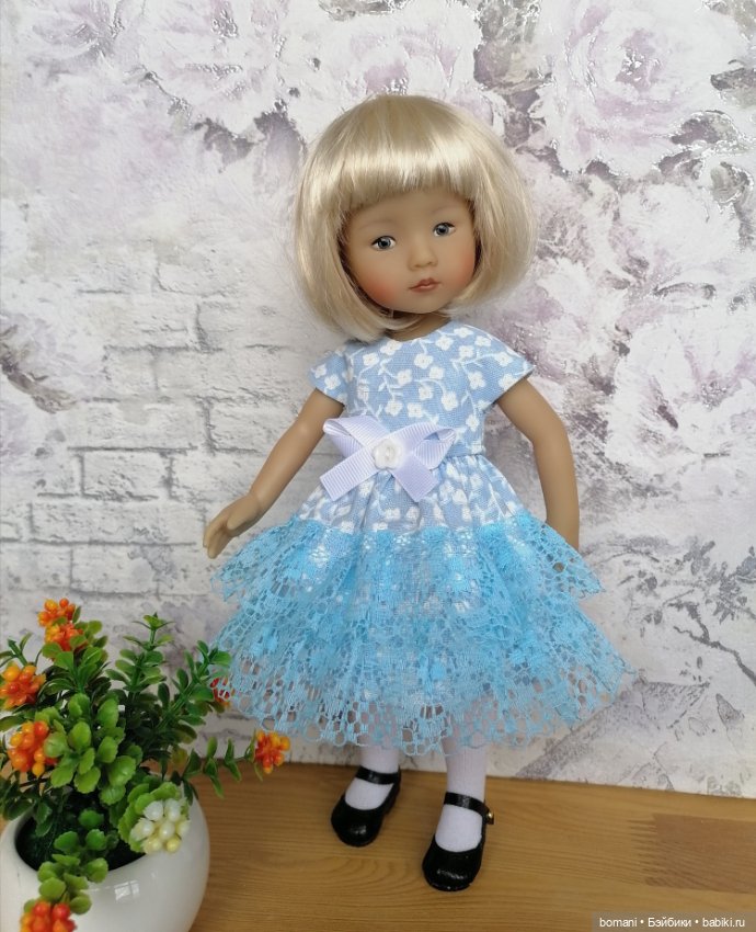 Нежная и снежная. Boneka молд четверг (фото 3)