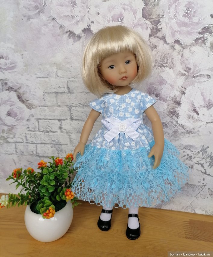 Нежная и снежная. Boneka молд четверг (фото 2)