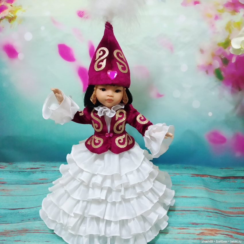 Казахский костюм девочки