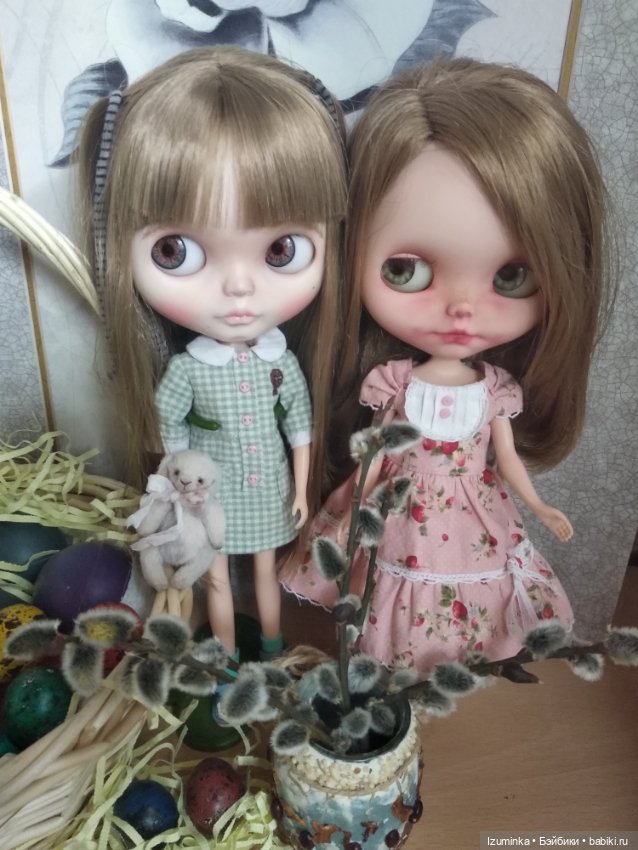 Светлой Пасхи — Пасхальные открытки и куклы: поздравления