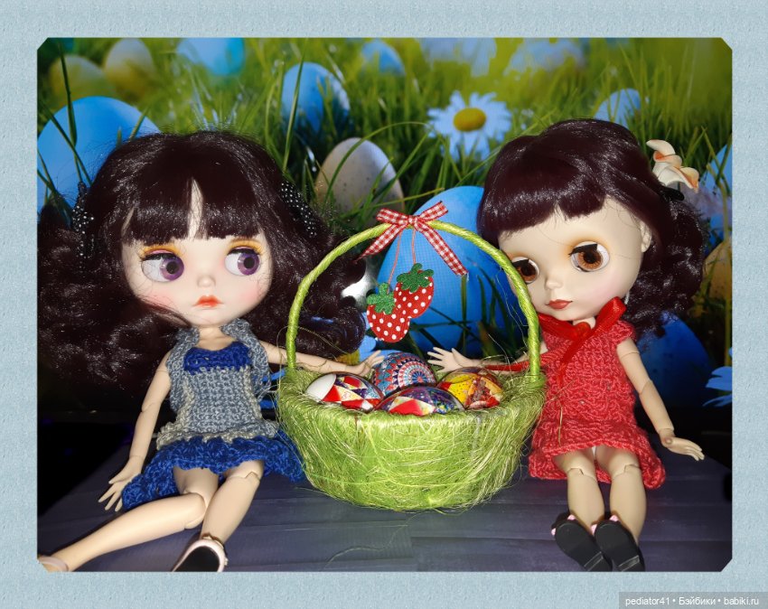 Пасхальные поздравления — Разные шарнирные куклы (не БЖД): редкие (фото 2)