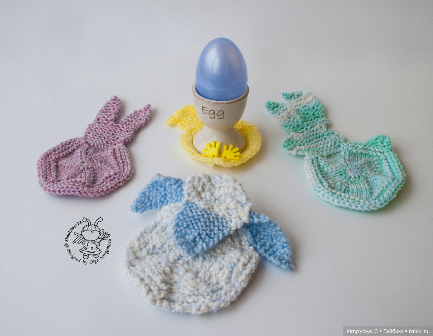 Улыбнитесь! Для поднятия настроения много пасхальных фото моих вязаных игрушек