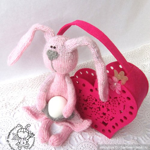 Улыбнитесь! Для поднятия настроения много пасхальных фото моих вязаных игрушек