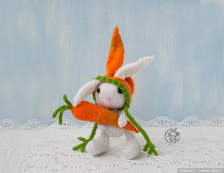 Улыбнитесь! Для поднятия настроения много пасхальных фото моих вязаных игрушек