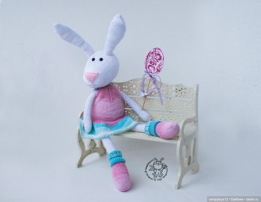 Улыбнитесь! Для поднятия настроения много пасхальных фото моих вязаных игрушек (фото 5)