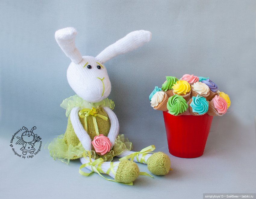 Улыбнитесь! Для поднятия настроения много пасхальных фото моих вязаных игрушек