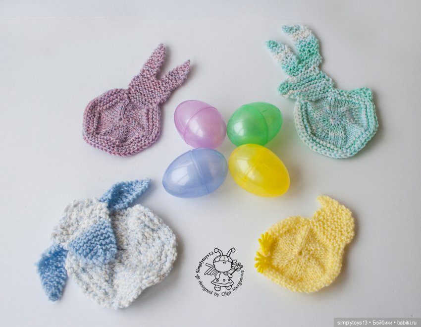 Улыбнитесь! Для поднятия настроения много пасхальных фото моих вязаных игрушек