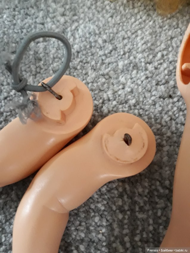 Saucy Walker от Ideal ходящая кукла: ремонт рук (фото 6)