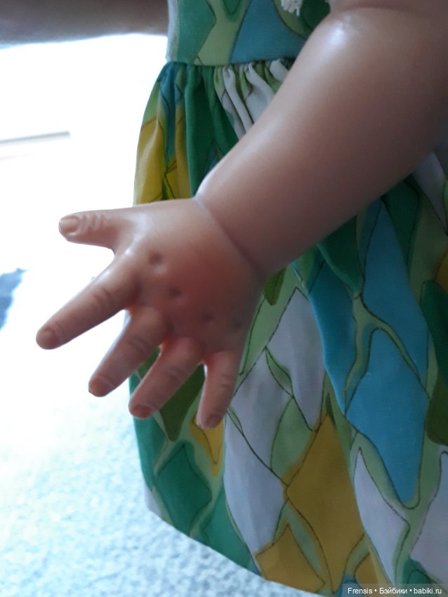 Saucy Walker от Ideal ходящая кукла: ремонт рук