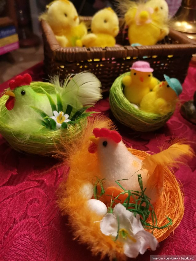 Христос воскресе — Пасхальные открытки и куклы: поздравления