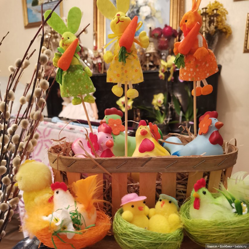 Христос воскресе — Пасхальные открытки и куклы: поздравления