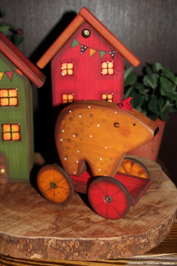 Деревянные игрушки или моя подготовка к Пасхе