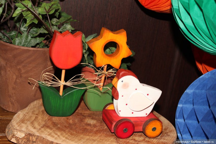 Деревянные игрушки или моя подготовка к Пасхе