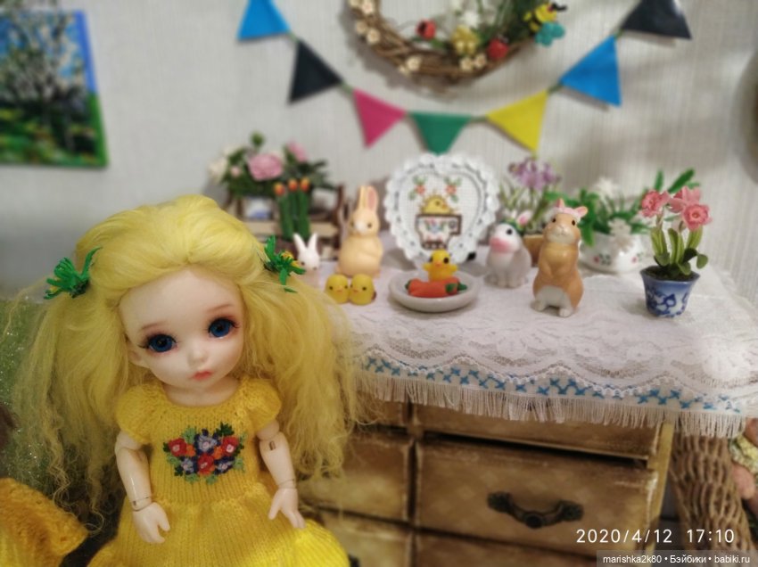 С ВЕЛИКОЙ ПАСХОЙ — Куклы Fairyland (ФэйриЛэнд): BJD (БЖД) (фото 4)