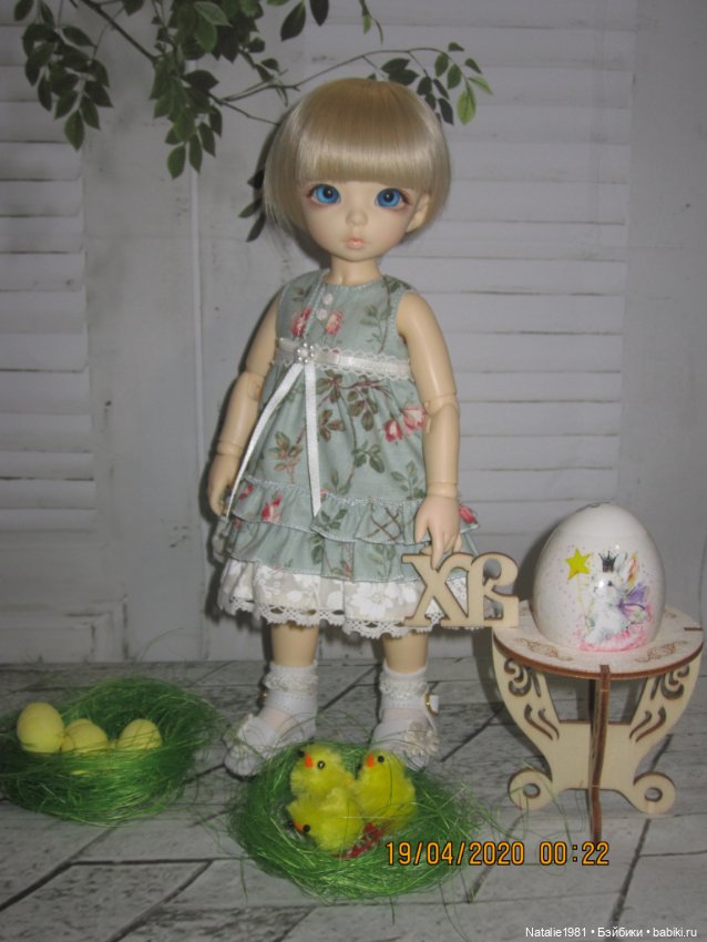 С Пасхой поздравляют мои кукложители