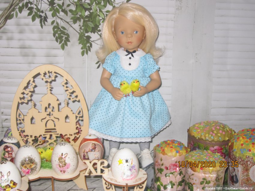 С Пасхой поздравляют мои кукложители (фото 9)