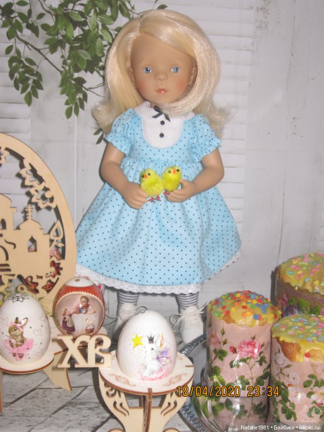С Пасхой поздравляют мои кукложители (фото 6)