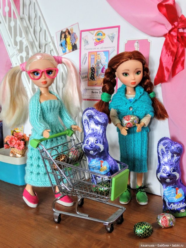 Умницы в вязаных нарядах — Российские куклы Весна