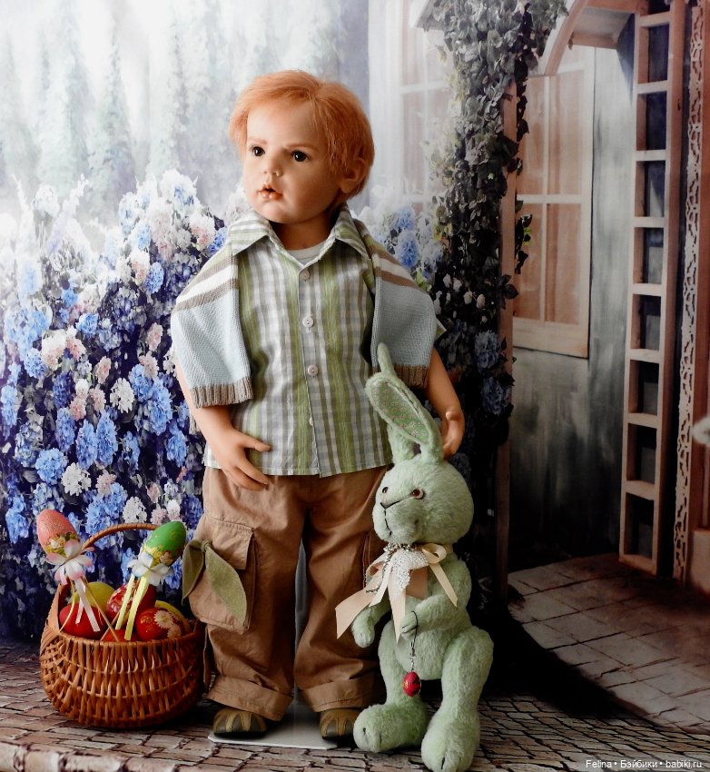 Праздничная неделя — Куклы Hildegard Gunzel (Гюнцель) из винила: Gotz (фото 8)