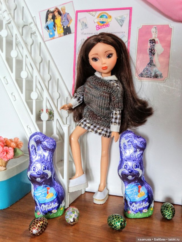 Умницы в вязаных нарядах — Российские куклы Весна (фото 7)