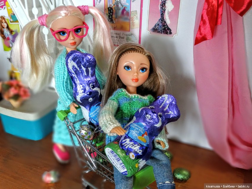 Умницы в вязаных нарядах — Российские куклы Весна